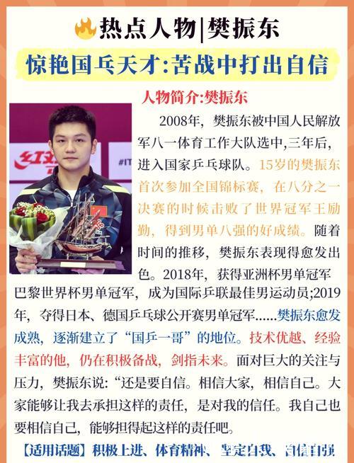 樊振东谈十五运会八强晋级：无论对手是谁，先做好自身准备